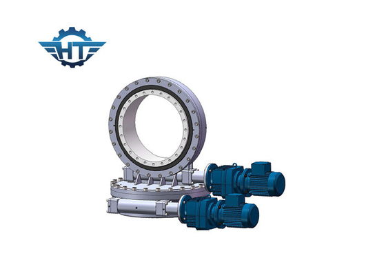 Selflock Sde Worm Gear Slew Ring Drive được sử dụng cho nhà máy tập trung tháp