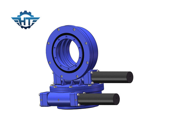 Envelope Worm Gear Hộp số truyền động trục kép cho năng lượng mặt trời