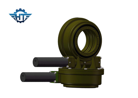 IP66 Worm Gear Hộp số truyền động kép trục quay cho tháp năng lượng mặt trời tập trung
