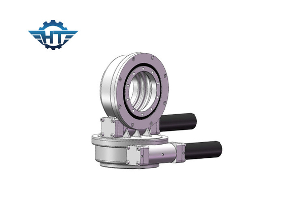 Mua Vertically And Horizontally Mounted Dual Axis Slewing Gear Drive With 24 VDC Motors online manufacture