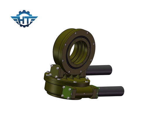Mua Envelop Dual Axis Worm Gear Slew Drive With 12vdc Electrical Motor , Long Life online manufacture