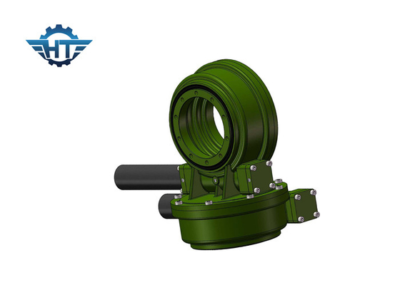Mua Dual Axis Small Slew Drive With 24VDC Planetary Geared Motor For Solar Tracking System online manufacture