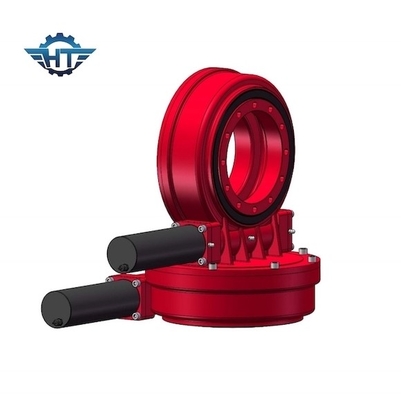 Worm Solar Tracker Slew Drive với động cơ hành tinh 24VDC cho hệ thống theo dõi trục kép