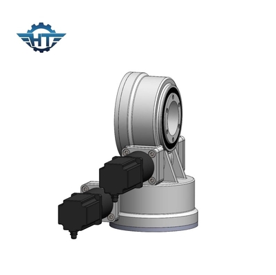 Worm Gear Dual Axis Slew Drive for Solar Tracker với Multi Tooth Contact và Động cơ 24V
