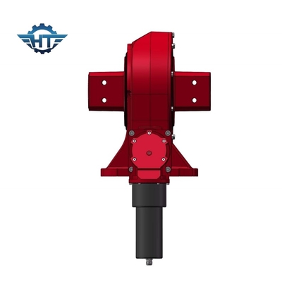 3 inch IP66 Small Slew Drive với 24VDC Planetary Gear Motor cho hệ thống theo dõi mặt trời nghiêng