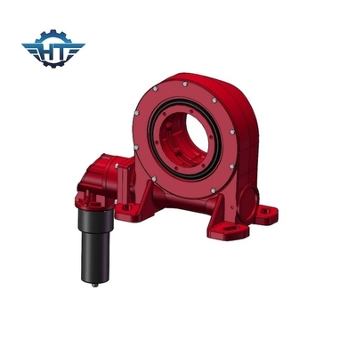 Kích thước lớn Worm Gear Slew Drive Hộp số truyền động cho ăng ten vệ tinh có độ chính xác cao
