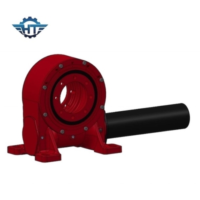 Kích thước lớn Worm Gear Slew Drive Hộp số truyền động cho ăng ten vệ tinh có độ chính xác cao