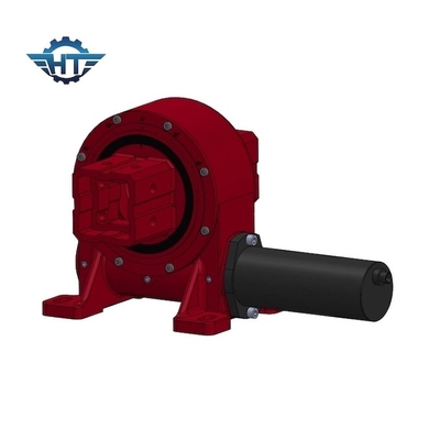 Hộp số truyền động giun nhỏ được gắn ngang cho hệ thống theo dõi năng lượng mặt trời nghiêng và xiên