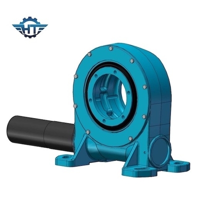 Biaxial 2 trục 24VDC Ổ giun quay cho hệ thống theo dõi năng lượng mặt trời trục kép