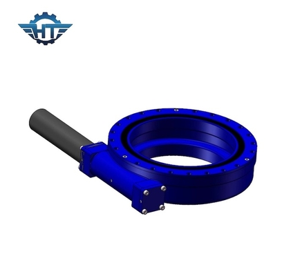 Bộ theo dõi năng lượng mặt trời được gắn ngang Hộp số xoay với động cơ 24V DC
