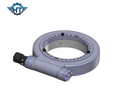 Bộ theo dõi năng lượng mặt trời được gắn ngang Hộp số xoay với động cơ 24V DC