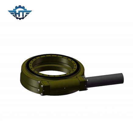 Ổ đĩa xoay nhỏ kèm theo chiều ngang với động cơ 24VDC dành cho bộ theo dõi năng lượng mặt trời nghiêng