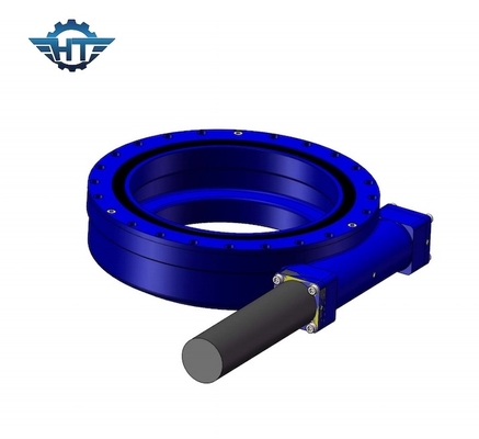 Double Envelope Worm Small Slew Drive 89000 Nm Tốc độ chậm cho máy theo dõi năng lượng mặt trời