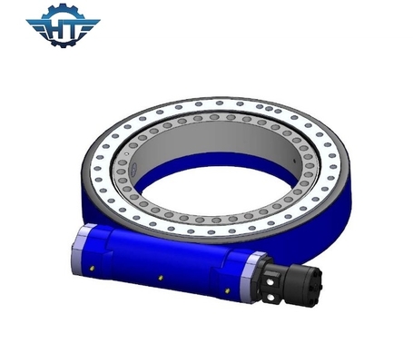 Double Envelope Worm Small Slew Drive 89000 Nm Tốc độ chậm cho máy theo dõi năng lượng mặt trời