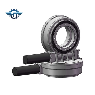 Hộp số truyền động trục kép Nema34 có độ chính xác cao cho hệ thống theo dõi năng lượng mặt trời giữ tải