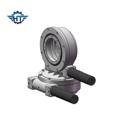 Sde7 Dual Worm Gear Solar Slew Drive Với 24 Vdc Động cơ Động cơ Hành tinh Cho Các Máy Theo dõi