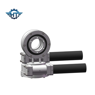 Sde7 Dual Worm Gear Solar Slew Drive Với 24 Vdc Động cơ Động cơ Hành tinh Cho Các Máy Theo dõi