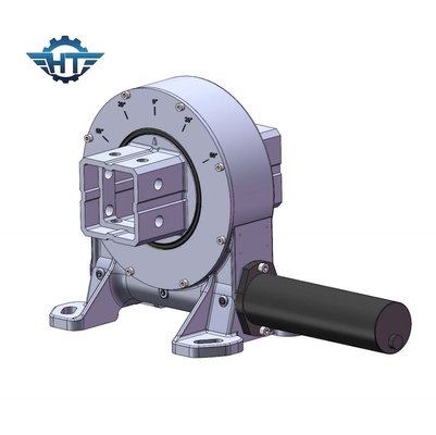 Oem 7&quot; Slew Drive Gearbox Tốc độ thấp cho chân trời trục đơn theo dõi năng lượng mặt trời