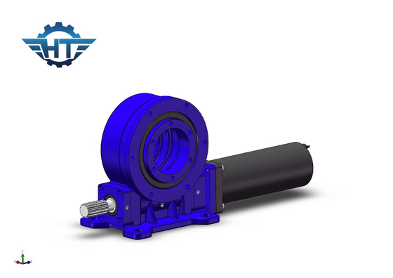 7 inch đồng hồ cát giun Zero phản ứng ngược Slew Drive cho Parabolic Trough Nhà máy năng lượng mặt trời
