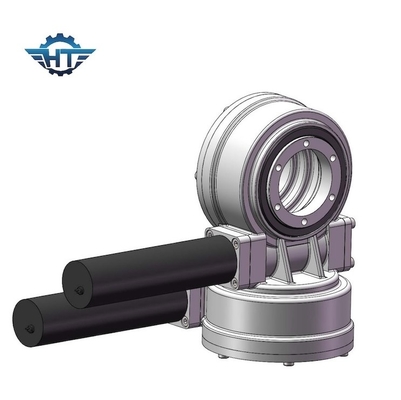 Động cơ kéo tròn hai trục tốc độ thấp với bảo vệ IP66 cho máy theo dõi tấm pin mặt trời