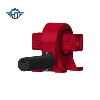 Bảng điều khiển năng lượng mặt trời VE9 Ổ giun bánh răng Ổ đĩa màu xám bạc IP66 cho hệ thống theo dõi giá đỡ