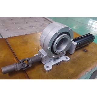 VE3 Bộ truyền động quay vòng bao quanh Trục đơn 24VDC 806NM Mô-men xoắn đầu ra định mức