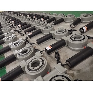 Worm Gear Slewing Bearing Drive Độ chính xác cao Vòng trượt một trục