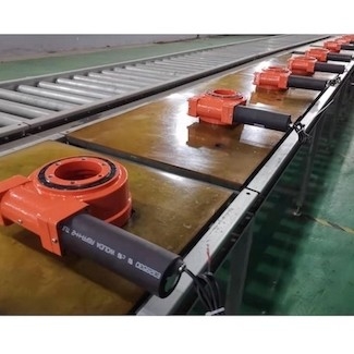 Động cơ bước Bao bọc Worm Gear Slew Drive xiên Hệ mặt trời Theo dõi Mặt trời