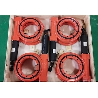 IP66 SE12 Worm Gear Slew Drive Hộp số Tốc độ thấp Máy theo dõi bảng điều khiển năng lượng mặt trời 50 triệu