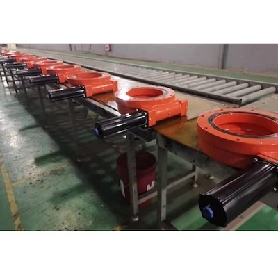 Bộ truyền động điện chính xác 17 inch 0,15 ° cho hệ thống theo dõi năng lượng mặt trời một trục
