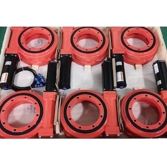 14 inch Động cơ AC Máy móc thiết bị xây dựng truyền động vòng quay Mô-men xoắn nghiêng cao