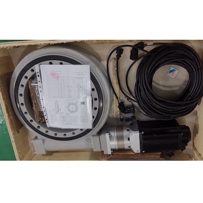 1RPM Worm Gear Slew Drive IP66 Slewing Bearing Drive Trục ngang
