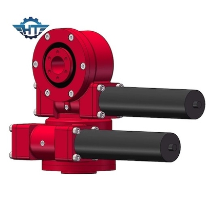 Chống tia cực tím Dual Axis Slew Drive 220V AC Motor Worm Drive Slew Ring