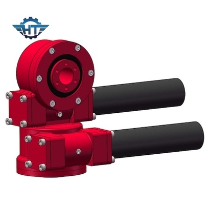 Chống tia cực tím Dual Axis Slew Drive 220V AC Motor Worm Drive Slew Ring