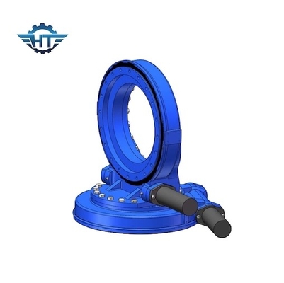 Hộp số truyền động trục kép 7 inch cho bảng điều khiển PV Solar Tracker Slew Drive