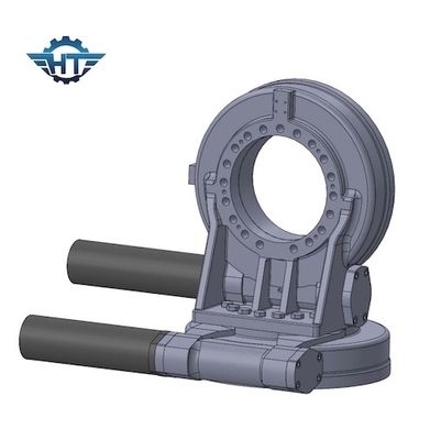 IP66 Bánh răng giun nhiều răng Truyền động kép trục quay với động cơ bước cho PV năng lượng mặt trời
