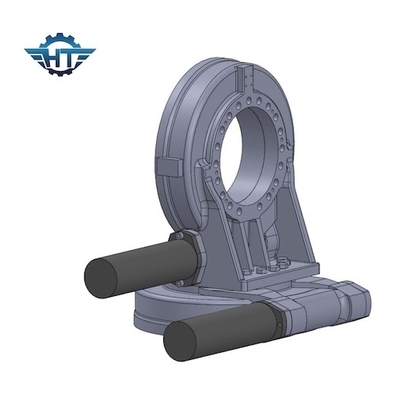 Mô-men xoắn cao 17 inch Bánh răng giun truyền động trục kép cho trạm quang điện
