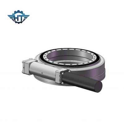 SE7 IP66 Hộp số truyền động quay ngang gắn động cơ điện cho hệ thống trackin năng lượng mặt trời