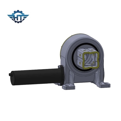 Mô-men xoắn cao IP66 Bánh răng giun đơn thẳng đứng với động cơ bánh răng 220V cho trạm Parabol
