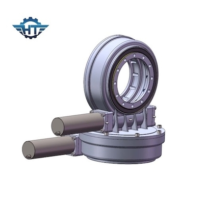 SDE7 Worm Gear Slewing Ring Đa răng Tiếp xúc cho nhà máy năng lượng mặt trời PV ngoài trời