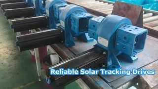 Giải pháp truyền động theo dõi năng lượng mặt trời mô-men xoắn cao để phát điện PV đáng tin cậy